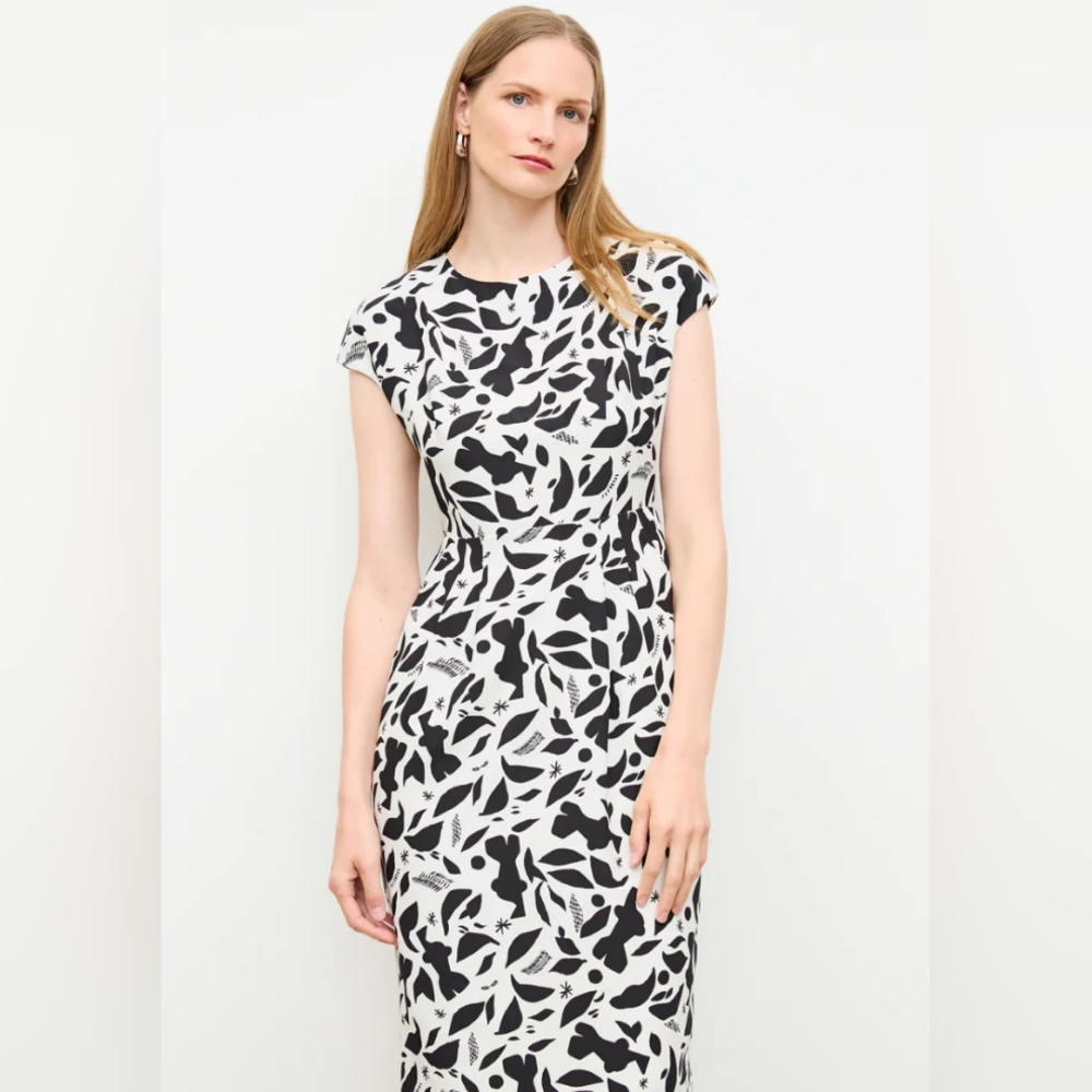 MM Lafleur Masha 2.0 dress Icon print size 8